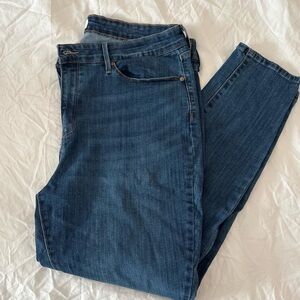 Denizen from Levi's Dark Blue Straight Leg Women's Jeans